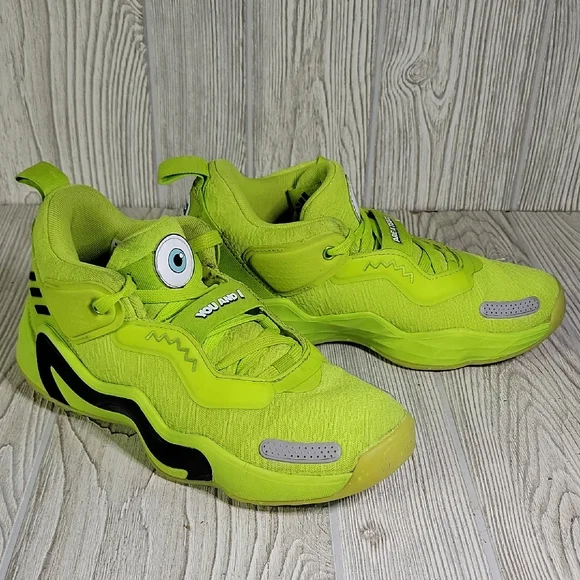 adidas | Shoes | Adidas Don Issue No 3 Monsters Inc Mike Wazowski Gs  Sneakers Big Kids 45 | Poshmark